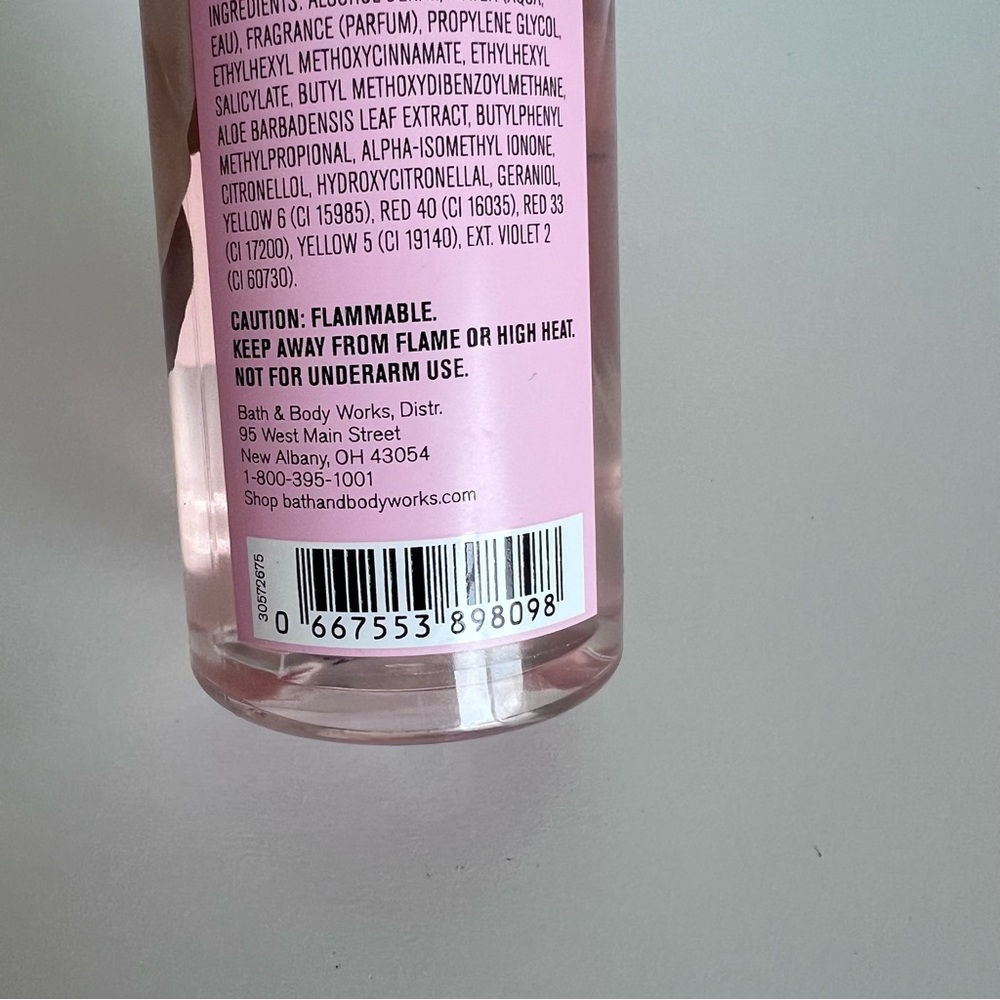 Bath & Body Works Rose Fine Fragrance Mist - Picture 3 of 6